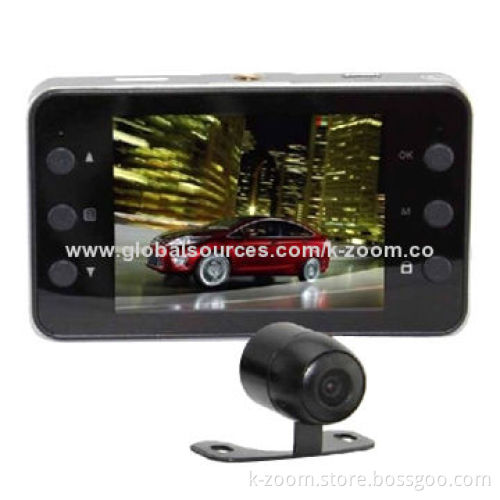Car camera recorder, 2-channel, front maximum 1920*1080/25fps